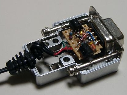 RS-232C�V���A�����x���R���o�[�^���i��