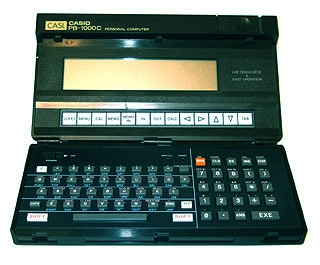 CASIO 液晶タッチキー コンピューター ポケコン レトロ PB-1000